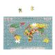 World Map 150 Piece Mini Puzzle