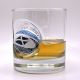 Personalised Scottish Rugby Ball Whisky Glass