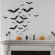 Halloween Bats Wall Sticker Set