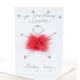 Handmade Personalised Baby's First Christmas Card