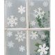 Set Of 20 Snowflake Window And Wall Stickers