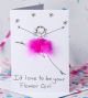 Personalised I'd Love To Be Your Flower Girl Card