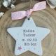 Personalised New Baby Star