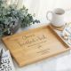 Personalised Wooden Breakfast In Bed Tray