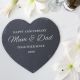 Set Of Two Personalised Anniversary Slate Placemats