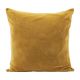 Square Velvet Cushion Cover - Mustard Yellow
