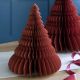 Sustainable Cotton Paper Tree - Brick Red - Large