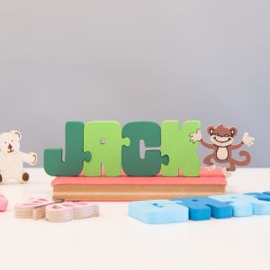 Personalised Wooden Name Jigsaw