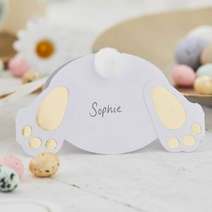 Bunny Bum Easter Name Place Cards