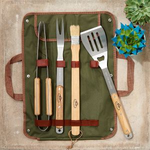 Personalised Barbecue Tool Set