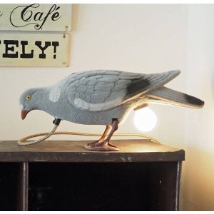 Pigeon Decoy Lamp