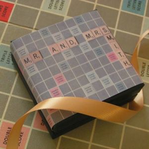 Scrabble Mr And Mrs Gift Box