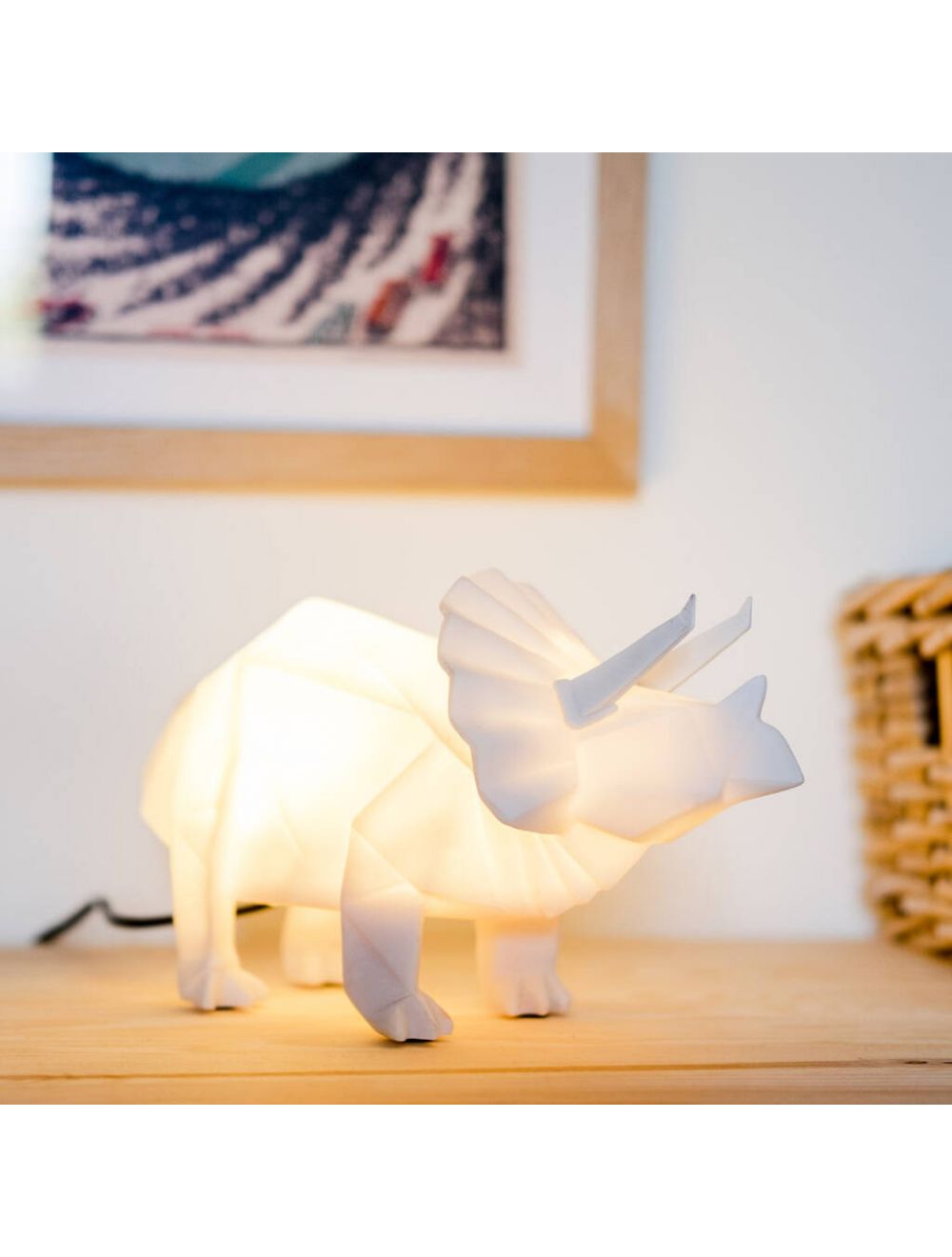 Triceratops Dinosaur Lamp | All Things Brighton Beautiful